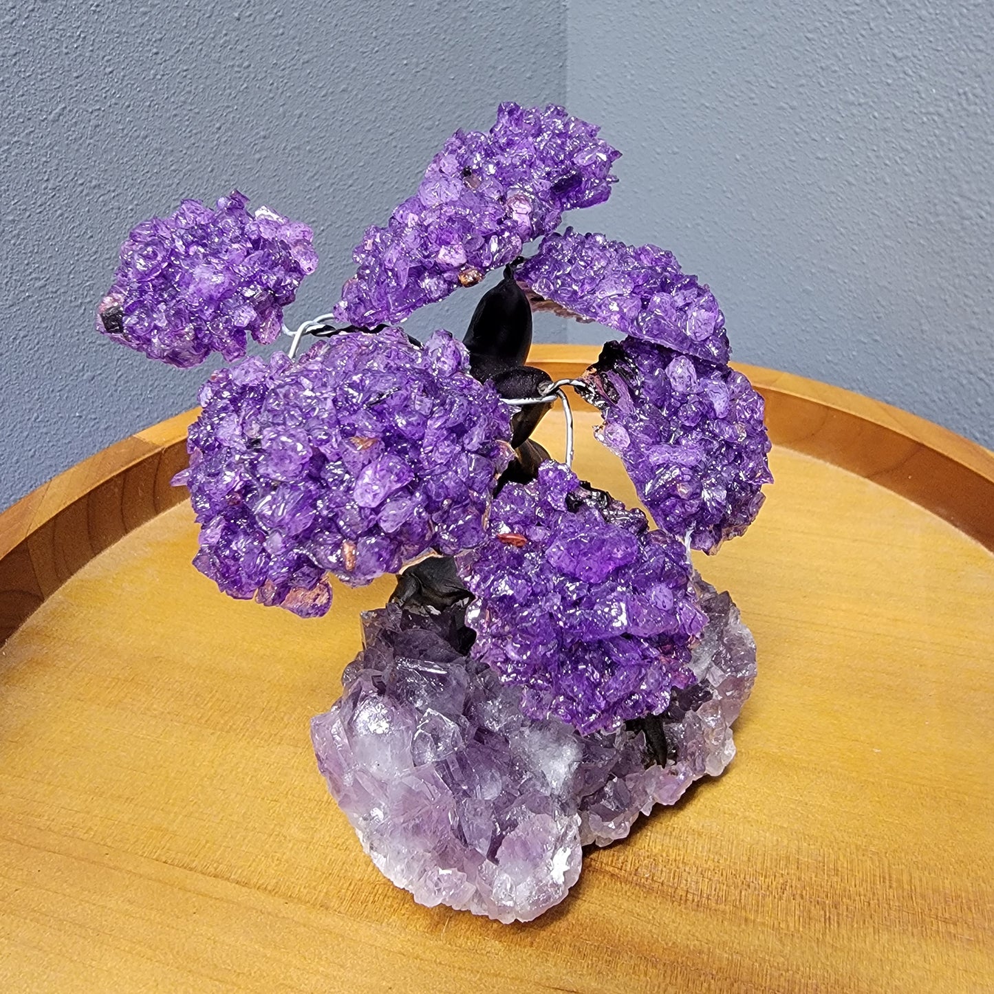 9 Leaf Chip Tree Amethyst