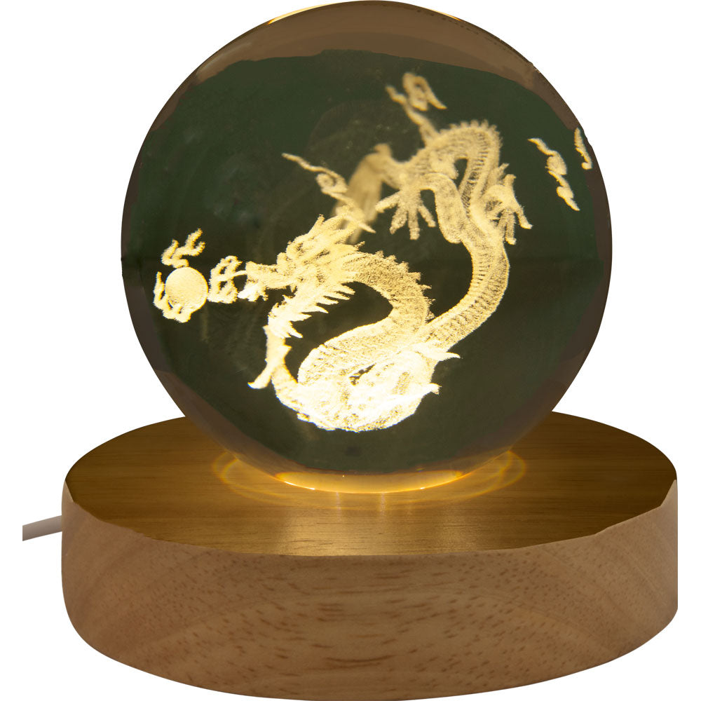 Dragon LED Crystal Ball