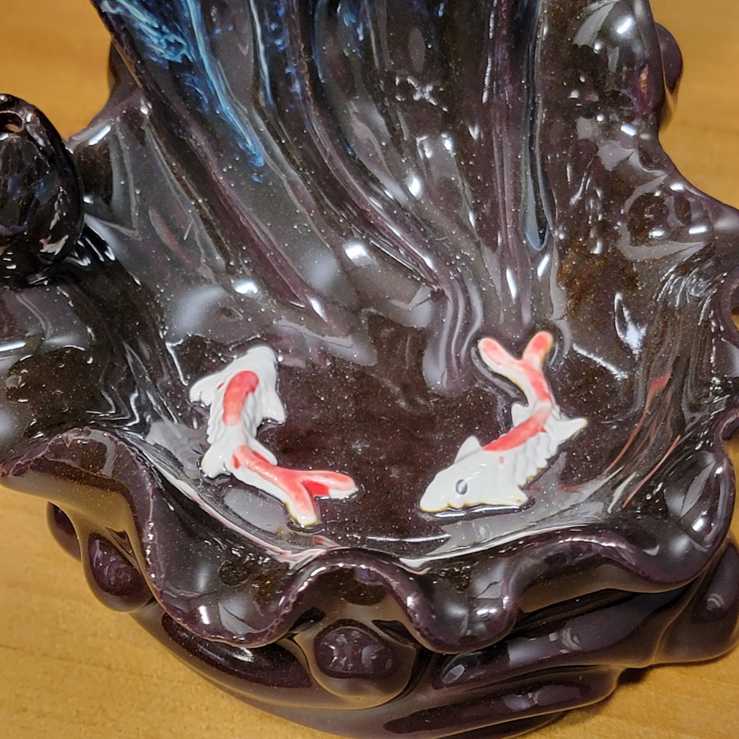 Koi Pond Back Flow Incense Burner