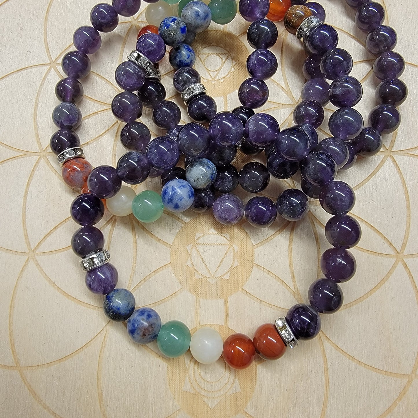 Amethyst Chakra Bracelet
