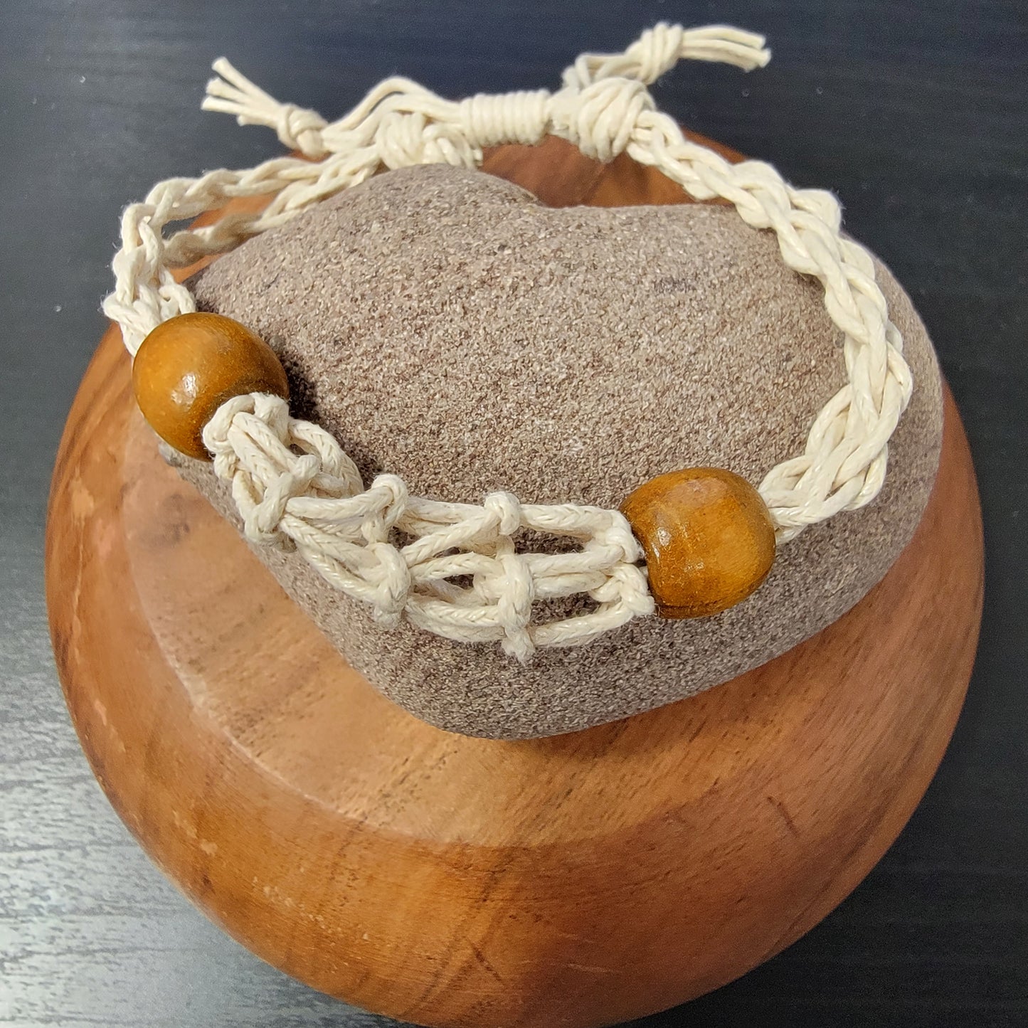 Braided Crystal Bracelet Single Holder