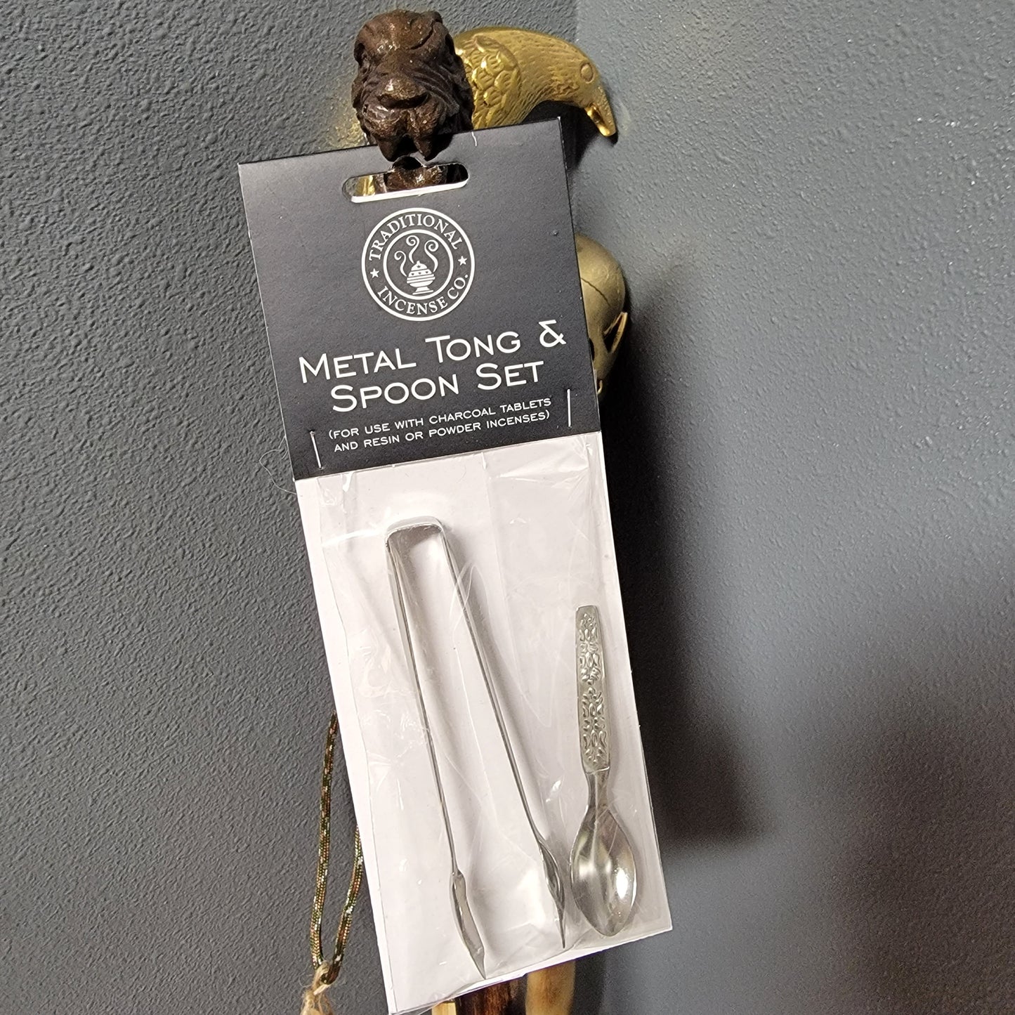 Metal Tong & Spoon Set
