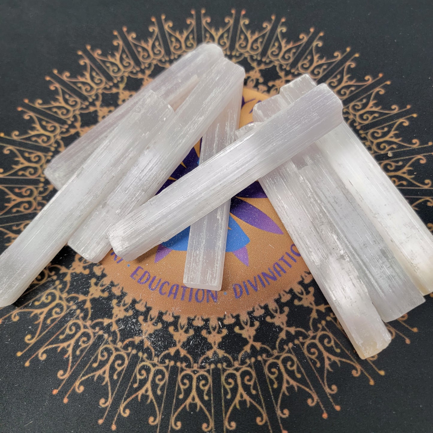 Selenite 4"x1/2"