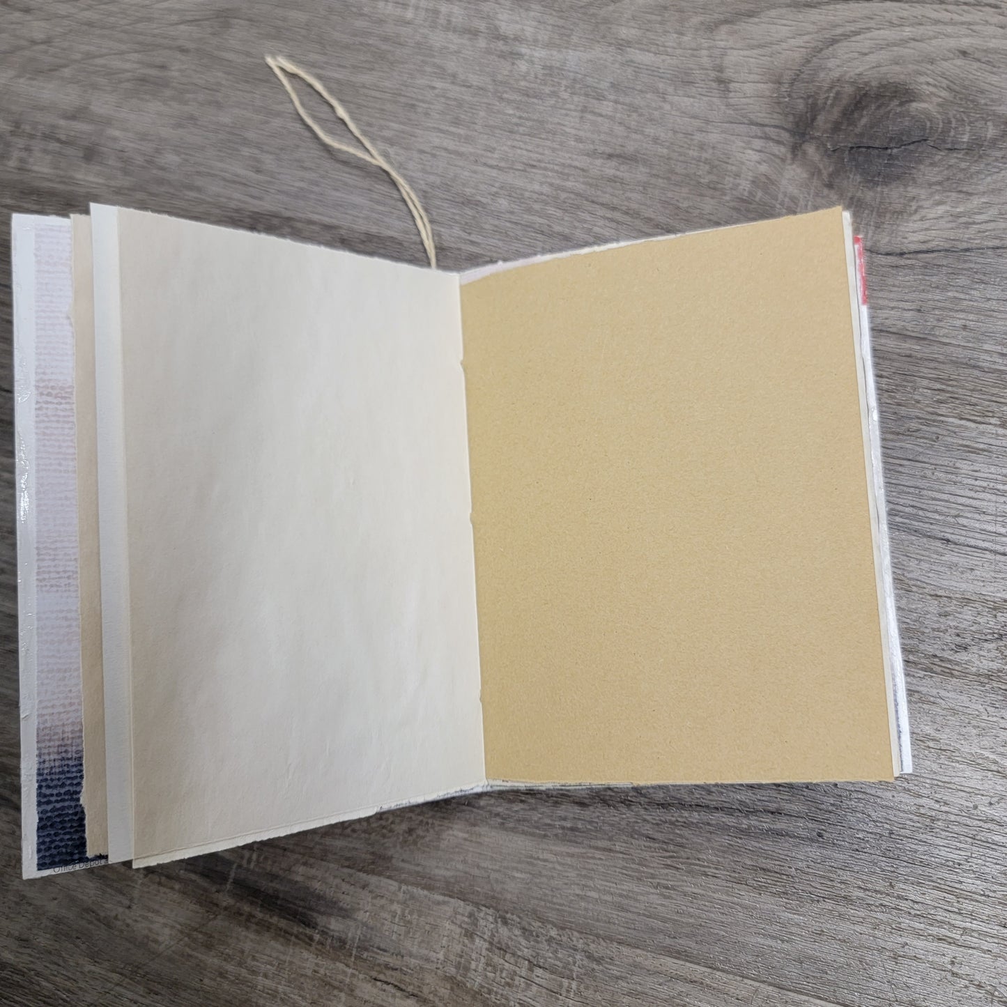 Small Hand-made Repurposed Music Journal