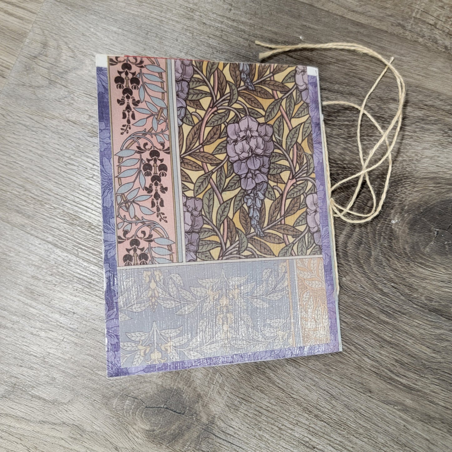 Small Hand-made Repurposed Music Journal