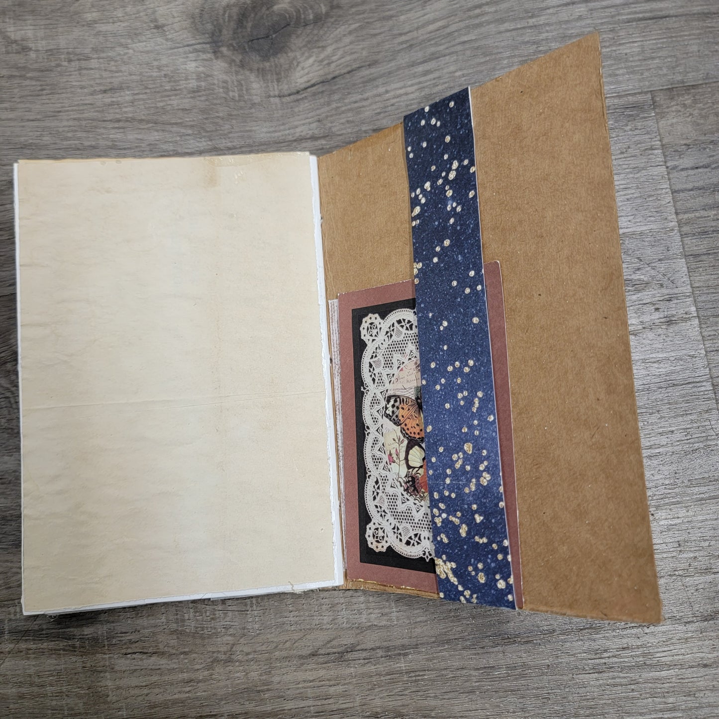 Small Hand-made Repurposed Dragonfly Journal