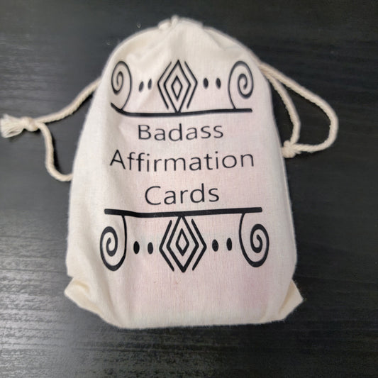 Badass Affirmation Cards
