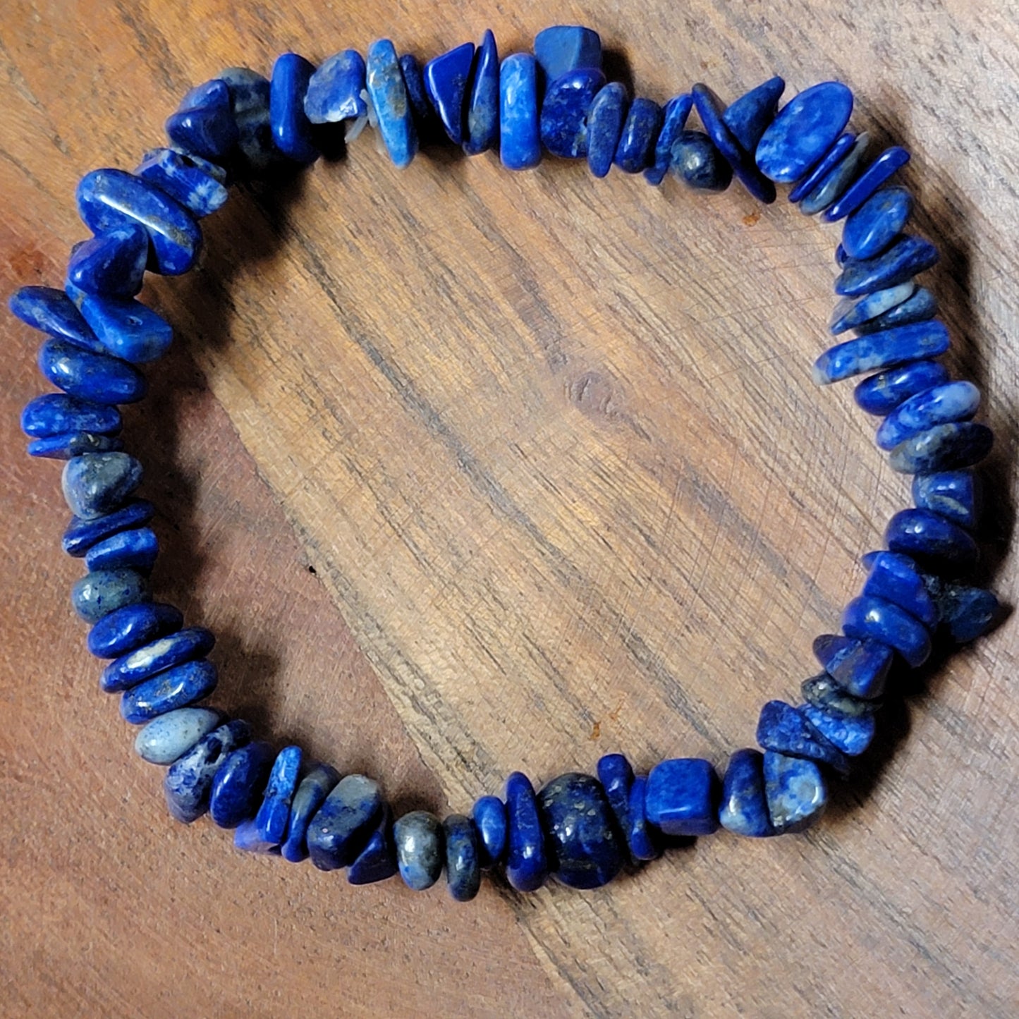 Lapis Lazuli Chip Bracelet