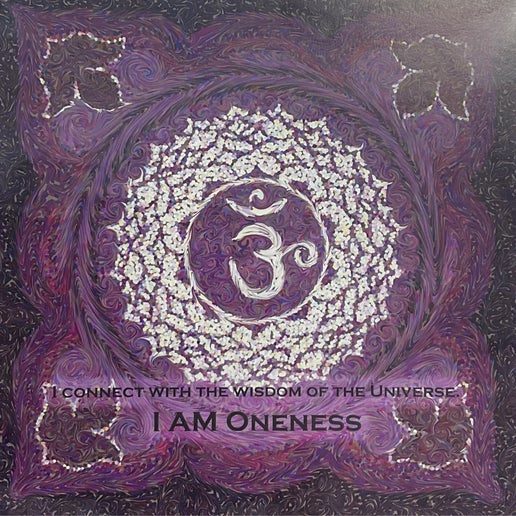 7 Oneness Lotus 12”x12”