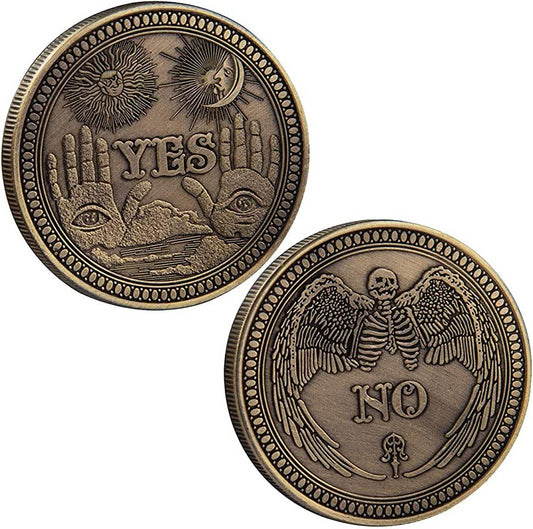Yes/No Divination Toss Coin