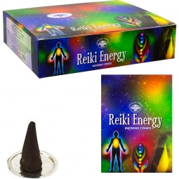 Reiki Energy Incense Cones (approx. 9 cones)