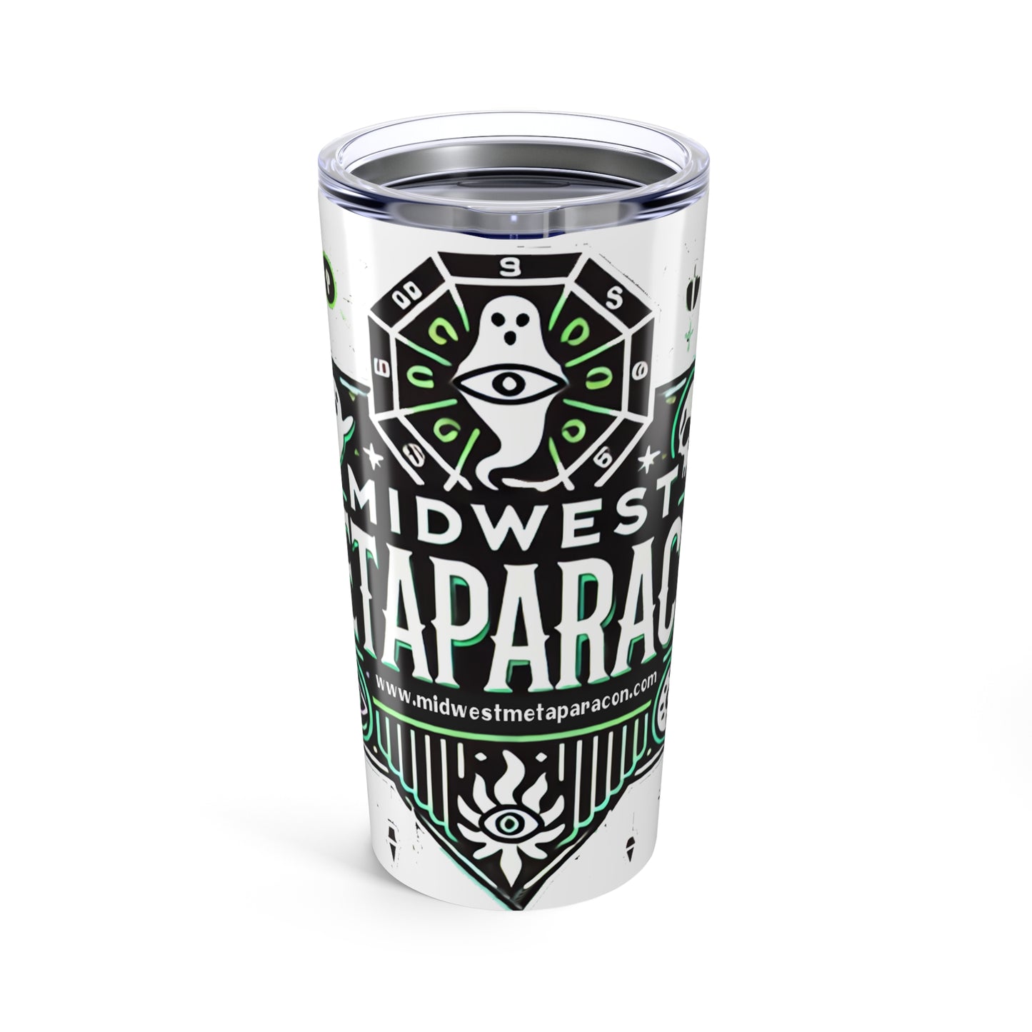 Midwest Metaparacon 20oz Tumbler - Unique Travel Mug for Event Enthusiasts