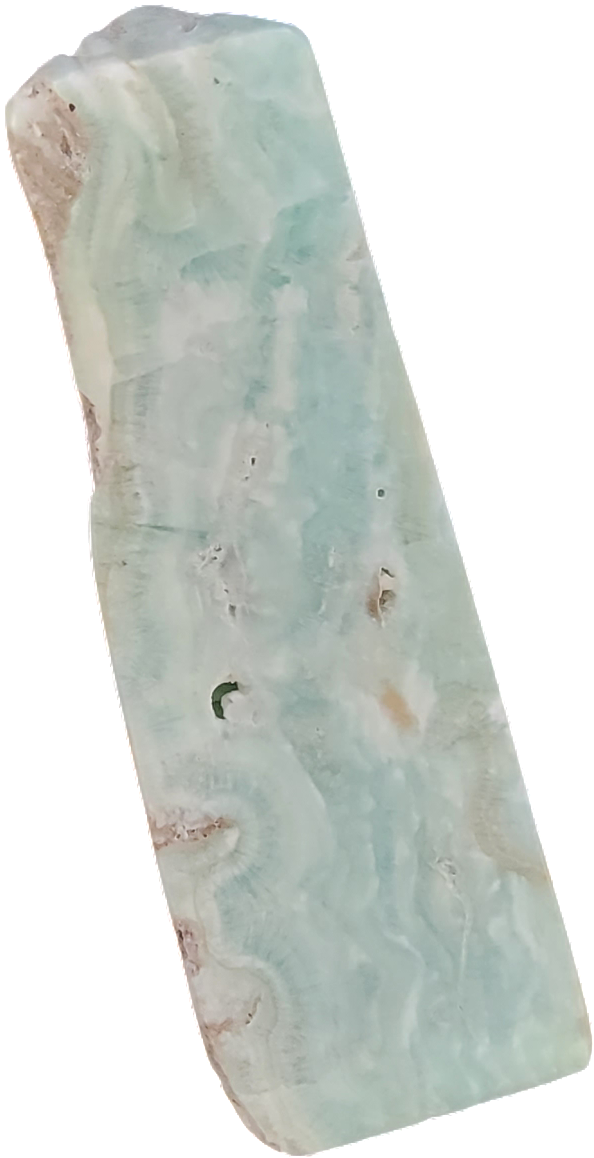 Caribbean Calcite Obelisk 3.5 inches