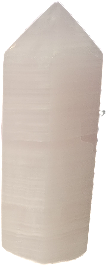 Pink Calcite 4 Inch Tower