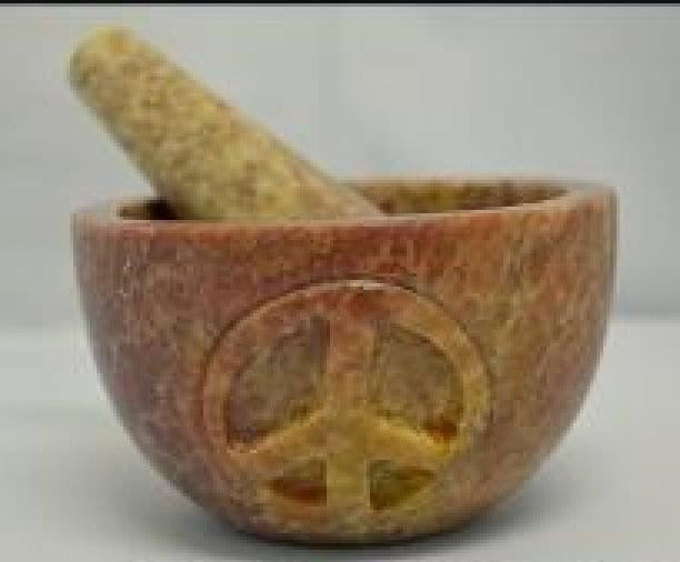 Peace Mortar and Pestle