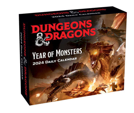 Dungeons and Dragons 2024 Daily Calendar