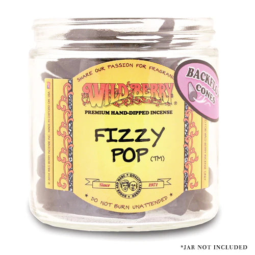 Fizzy Pop Wild Berry Backflow Incense Cones