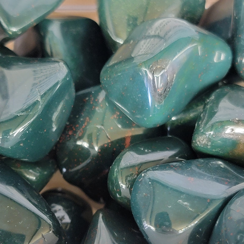 Jasper - Bloodstone polished