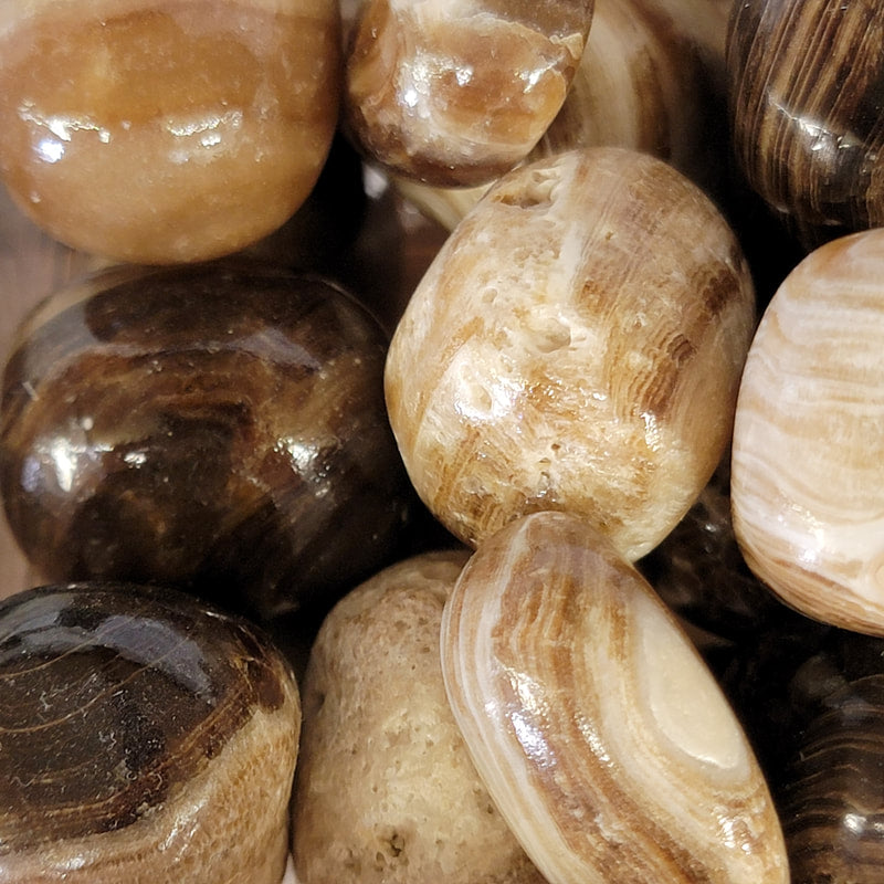 Aragonite Tumbled
