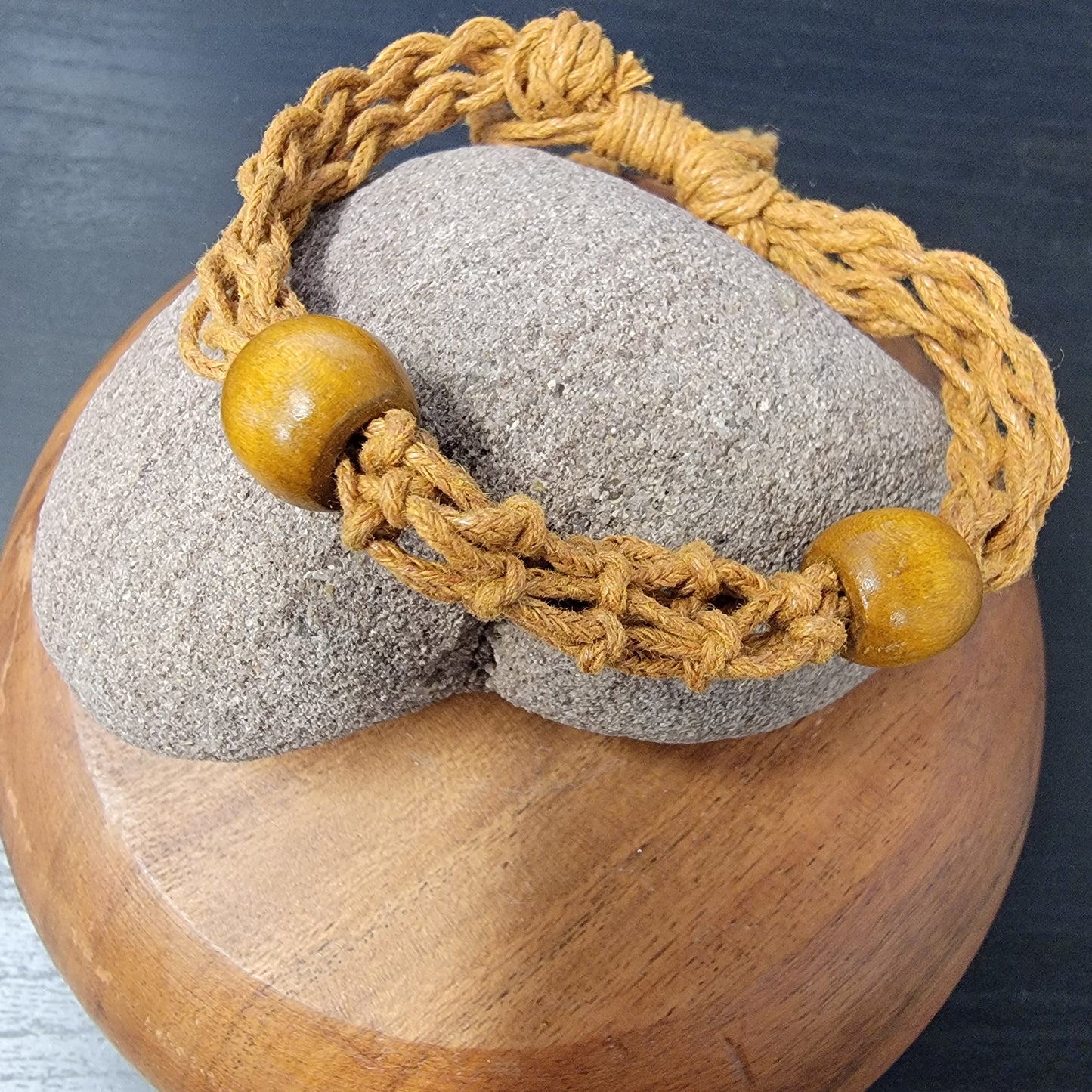 Braided Crystal Bracelet Single Holder
