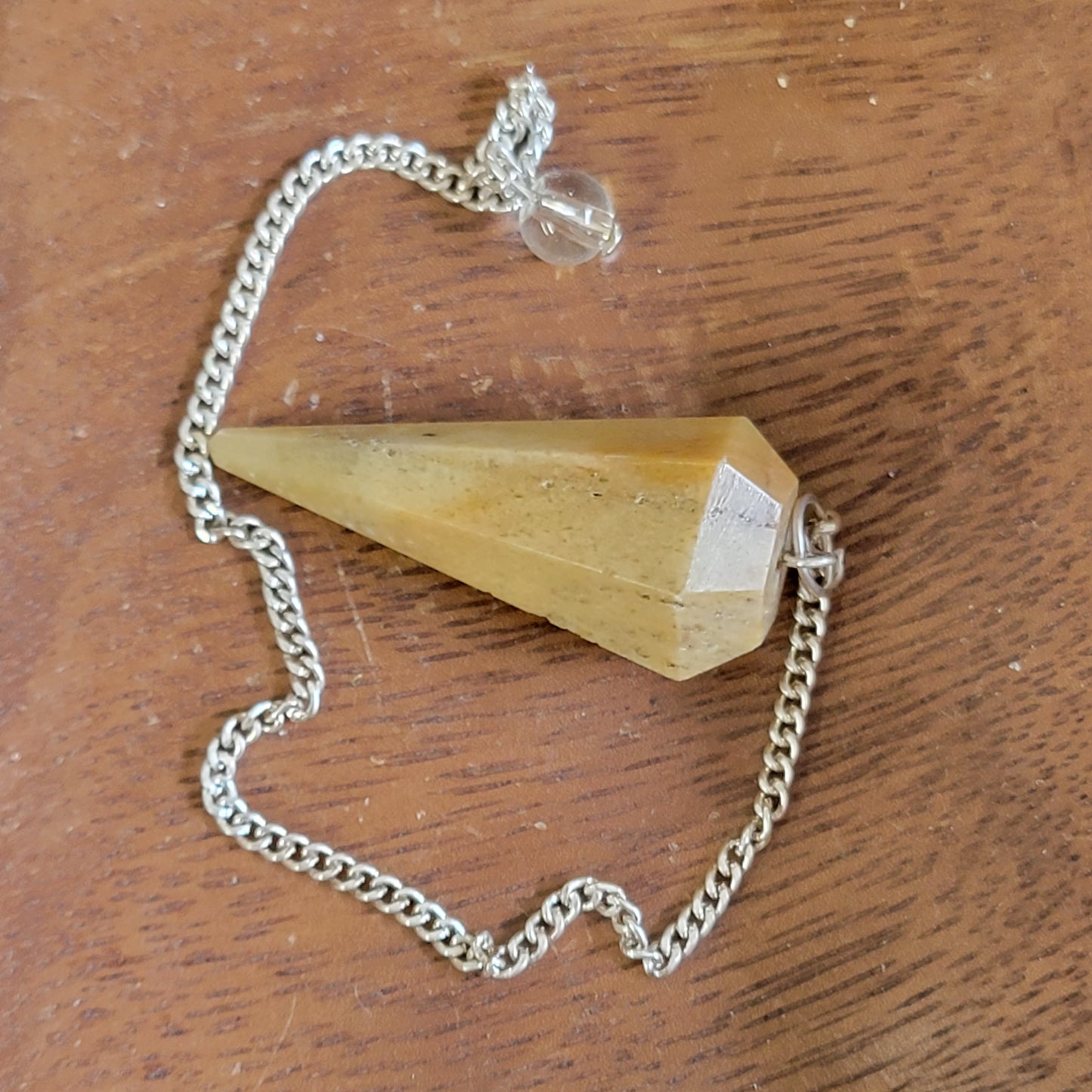 Faceted Crystal Pendulum