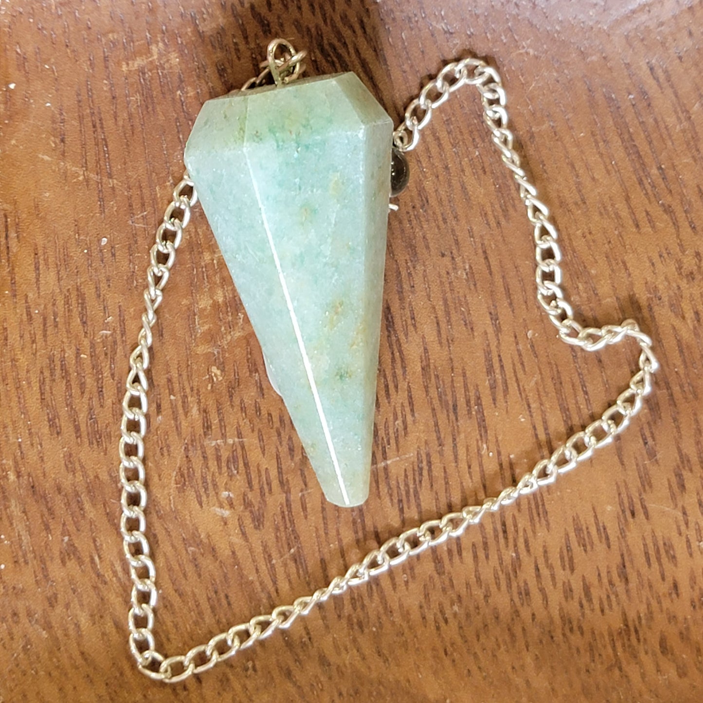 Faceted Crystal Pendulum