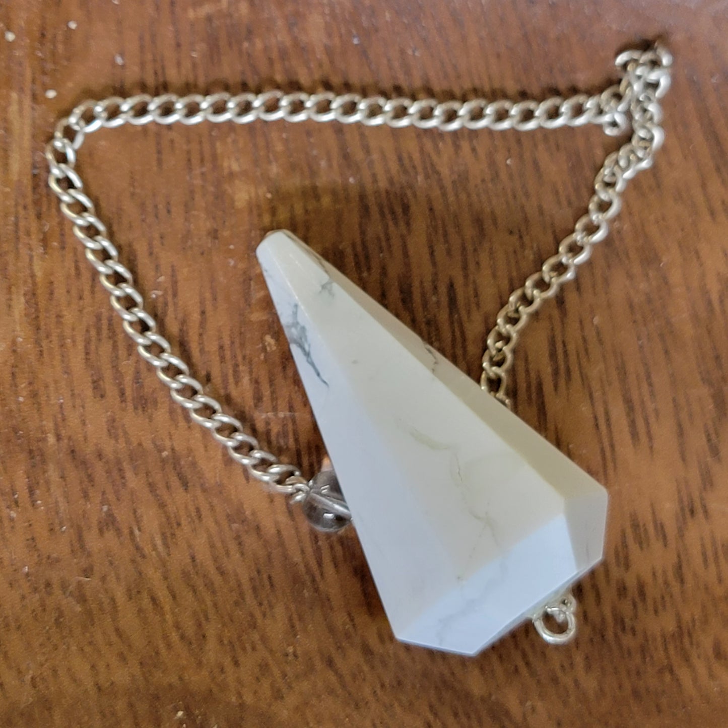 Faceted Crystal Pendulum