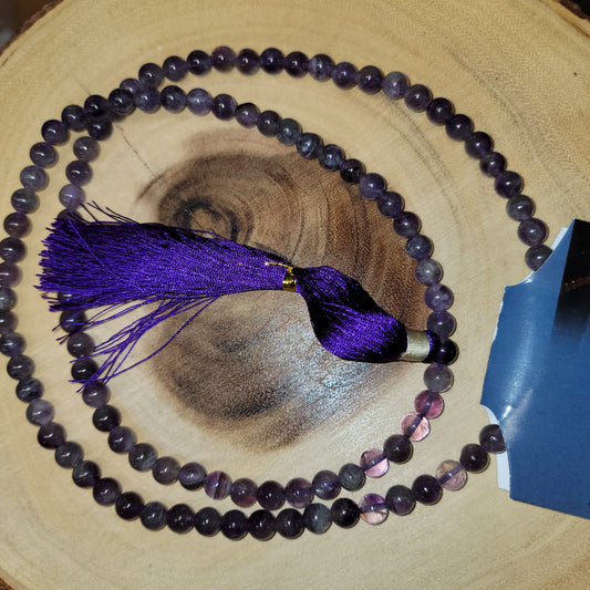 Amethyst Mala Prayer Beads