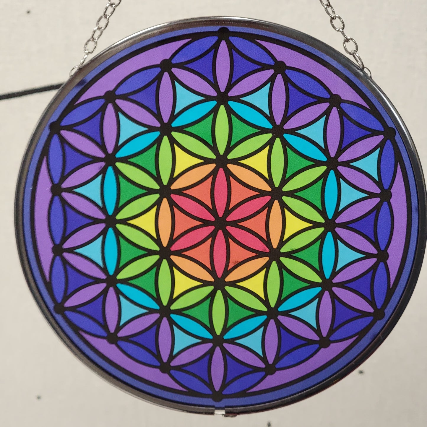 Flower of Life Suncatcher