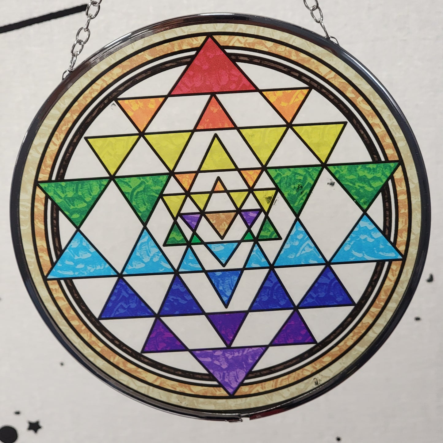 Sri Yantra Suncatcher