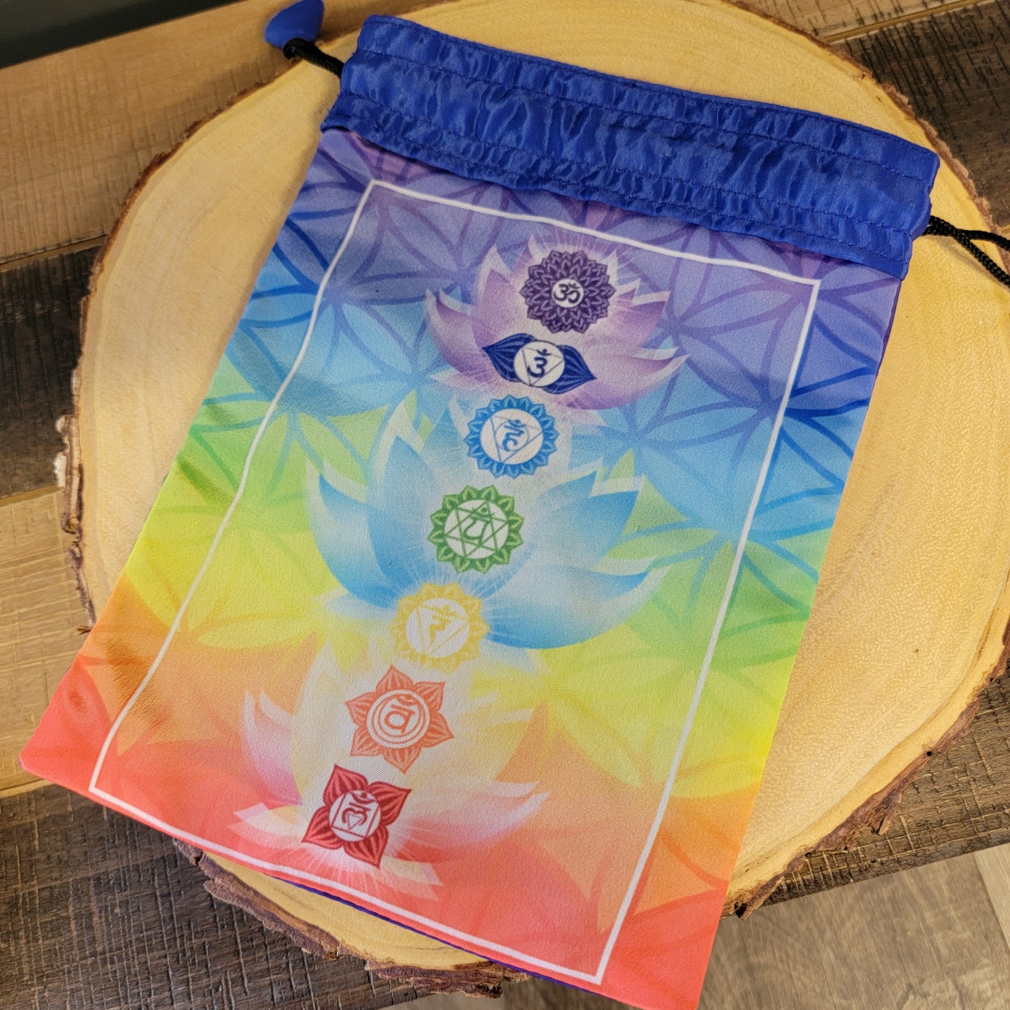 Chakra Bag - Lined French Crepe Bag