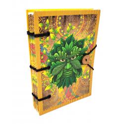 Green Man Hardcover Journal