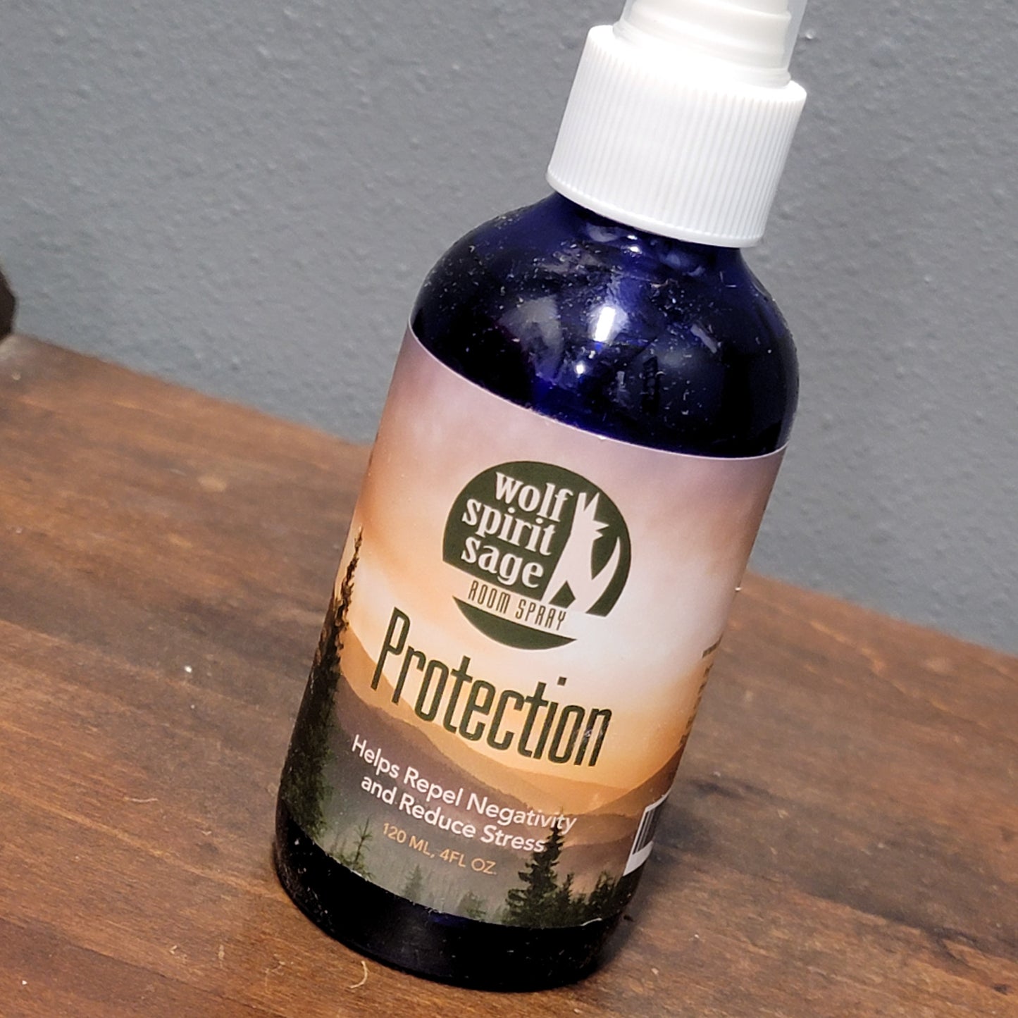 Protection Wolf Spirit Sage Room Spray