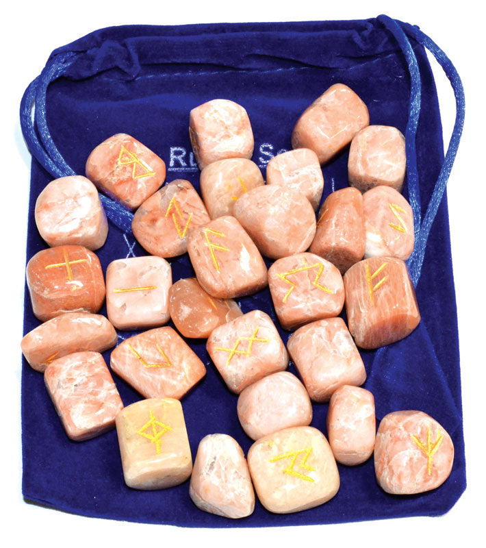 Peach Moonstone Runes