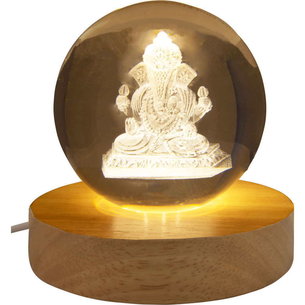 Ganesha LED Crystal Ball