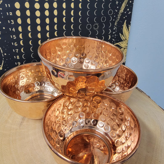 Copper Offering Bowl