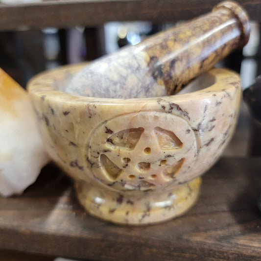 Pentacle Mortar and Pestle