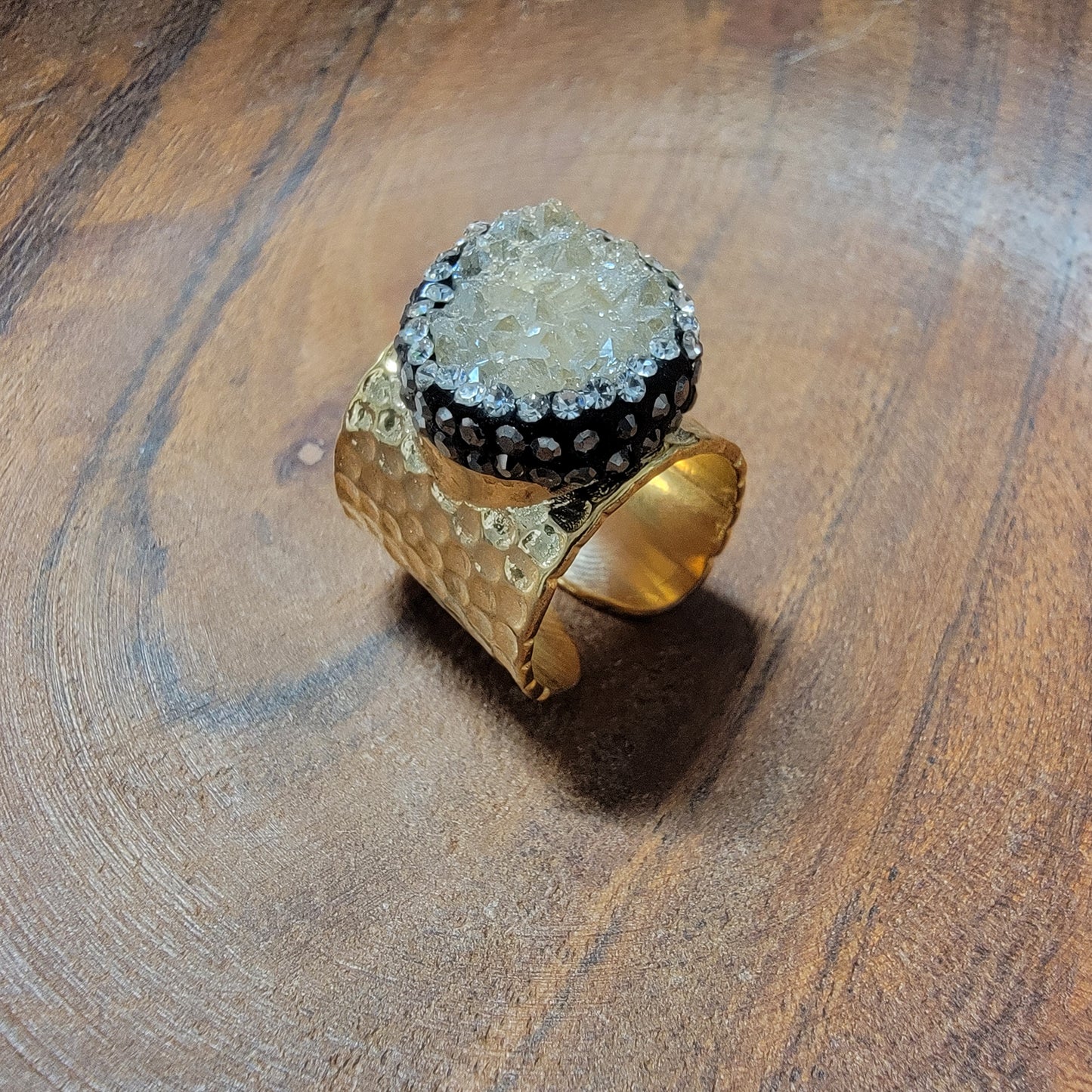 Drusy Ring