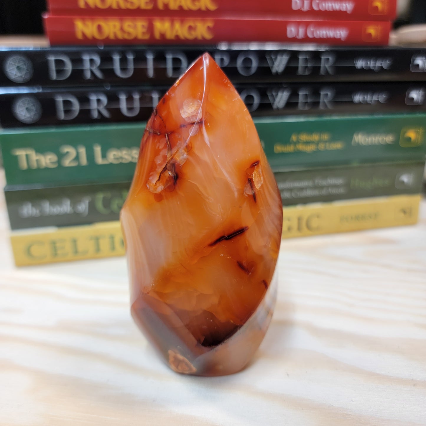 Carnelian 4 Inch Flame