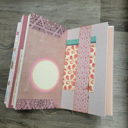 Hand-made Repurposed 12 by 6 Moth Journal