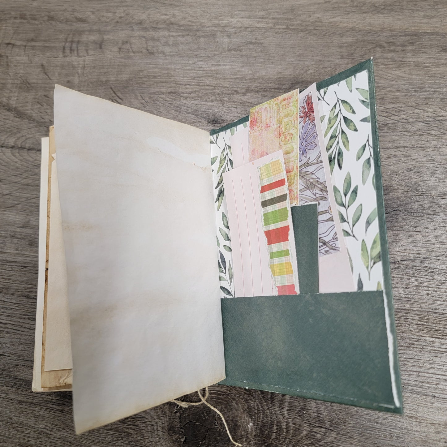 Small Hand-made Repurposed Plant Journal