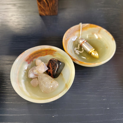 Green Onyx Bowl