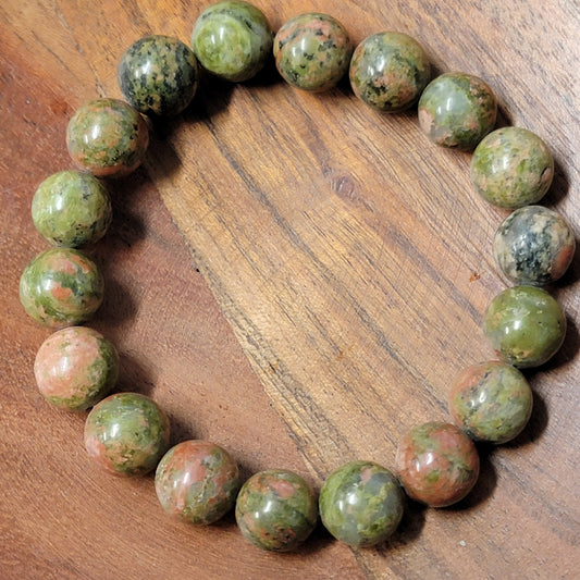 Unakite Jasper Bracelet