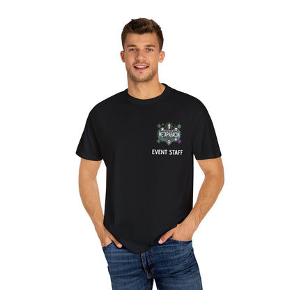 Unisex Event Staff T-Shirt - Midwest Metaparacon Design - Perfect for Conventions and Fandom Gatherings