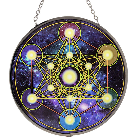 Metatron Galaxy Suncatcher