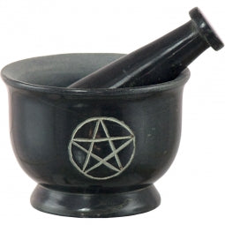 Black - Pentacle Mortar and Pestle