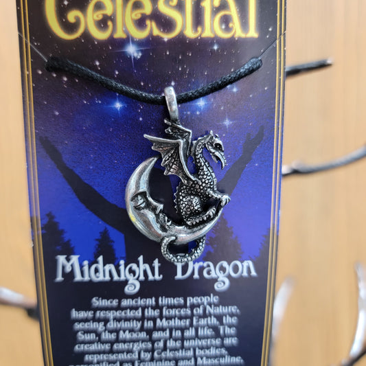 Midnight Dragon Pendant