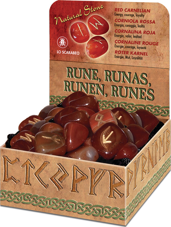 Red  Carnelian Runes