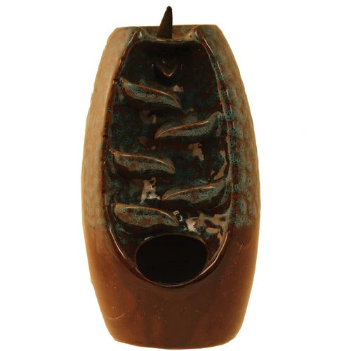 Leaf Back Flow Incense Burner