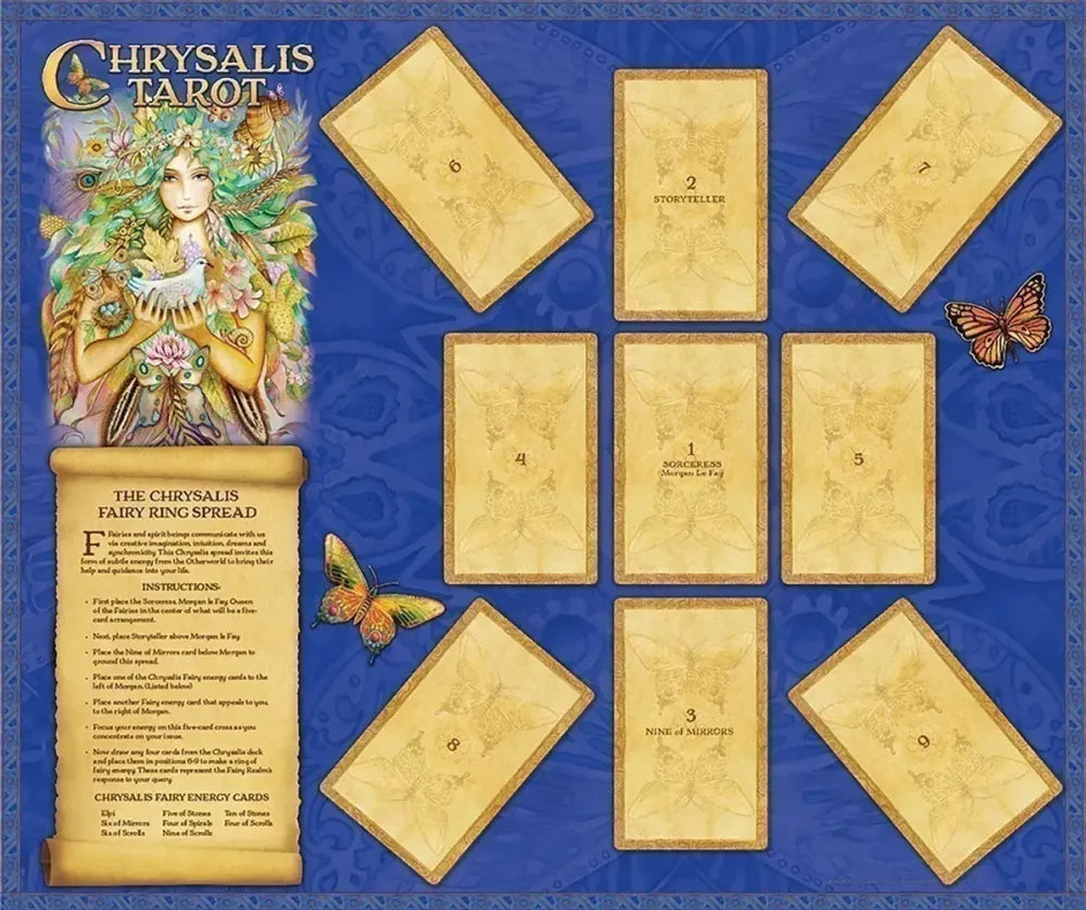 Chrysalis Tarot and Book set